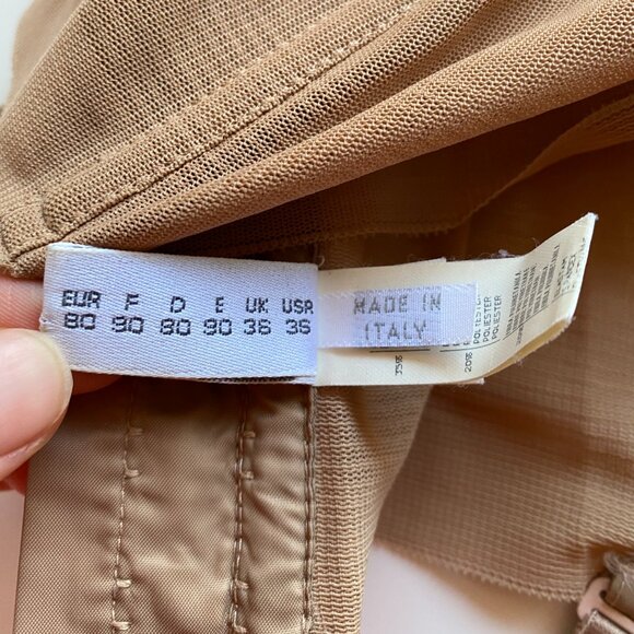 La Perla Italy Nude Removable Straps Shapewear Corset Lingerie Size 3 - Picture 4 of 11